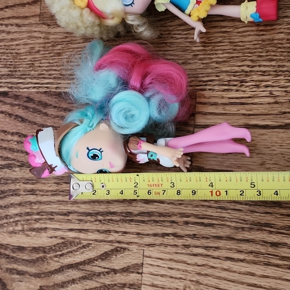 Shopkins Shoppies Popette Popcorn and Ice Cream Sunday Lot Doll Girlhoodcore - Picture 4 of 4